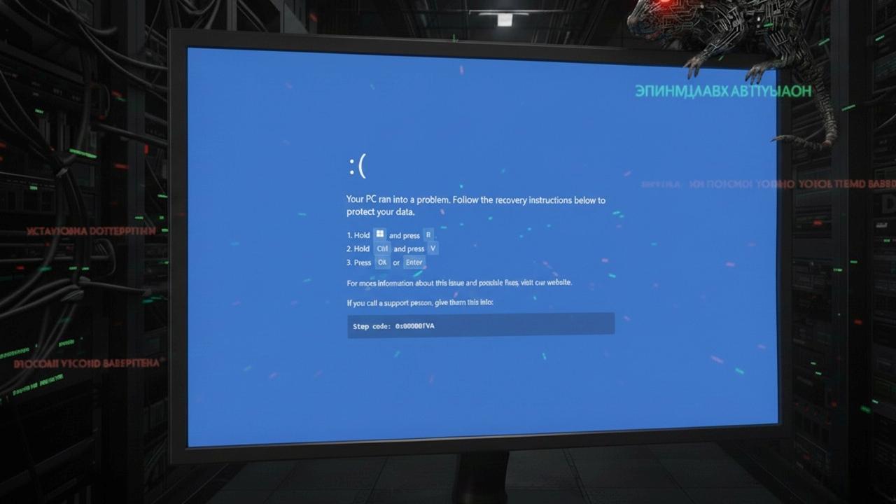 Hackers criam falsa tela azul no Windows para espalhar malware